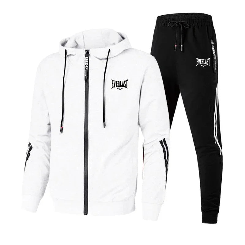 Casual high-quality men's pullover sweaters sweatshirts sportswear long-sleeved sportswear sets and daily fashionable clothing