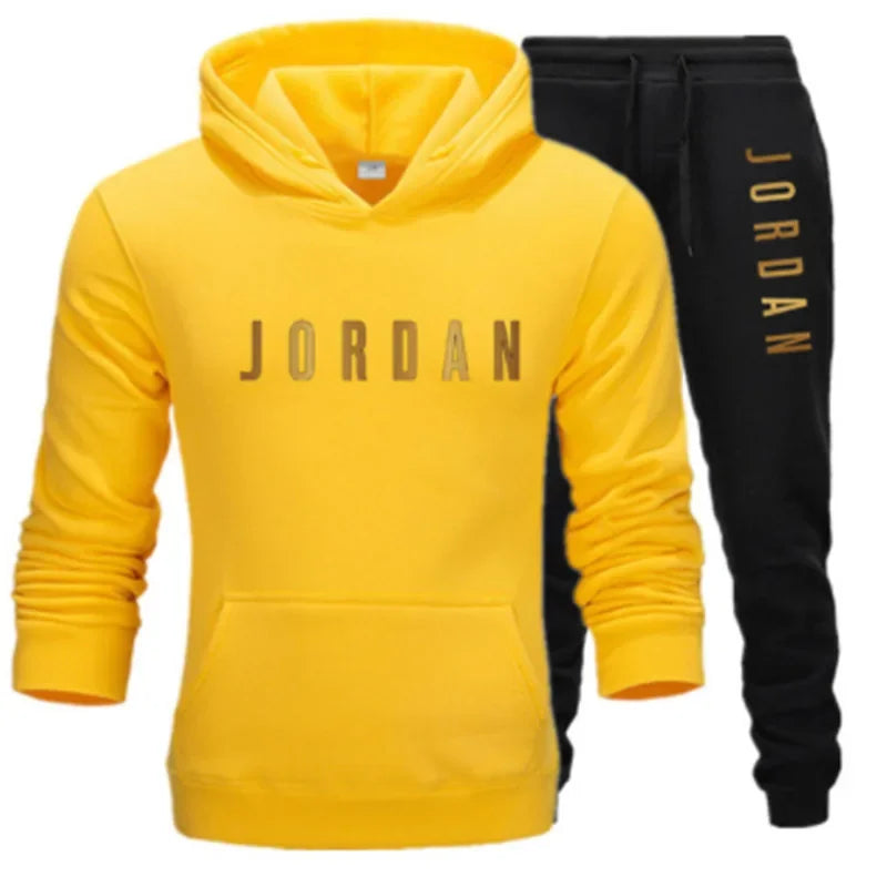 Autumn/Winter Fashion New Hoodie Sportswear Casual Set Long Sleeve Hoodie Men's Loose Daily Outdoor Shopping Clothing