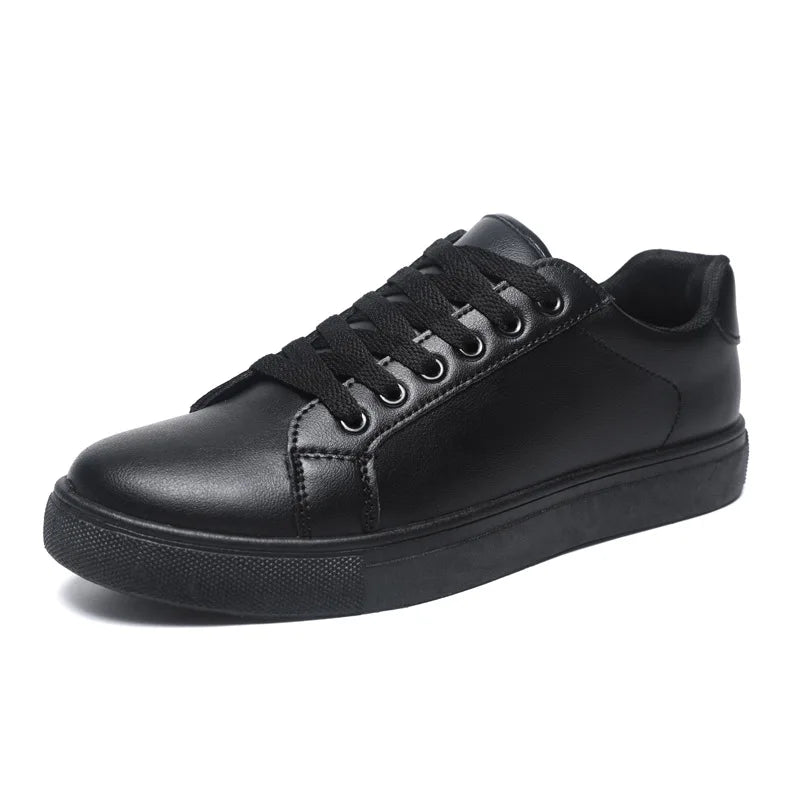 Men's Business Casual Shoes Soft Moccasin Shoes Comfortable Casual Shoes for Men  Solid Black White Men Sneakers New