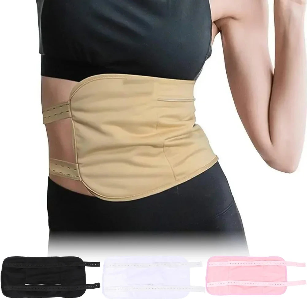 Castor Oil Pack Wrap Reusable Organic Castor Oil Pack Kit with Adjustable Elastic Strap Comfort Neck Waist Castor Oil Pack
