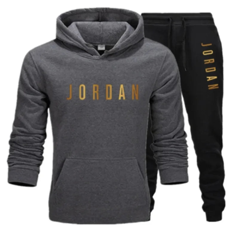 Autumn/Winter Fashion New Hoodie Sportswear Casual Set Long Sleeve Hoodie Men's Loose Daily Outdoor Shopping Clothing