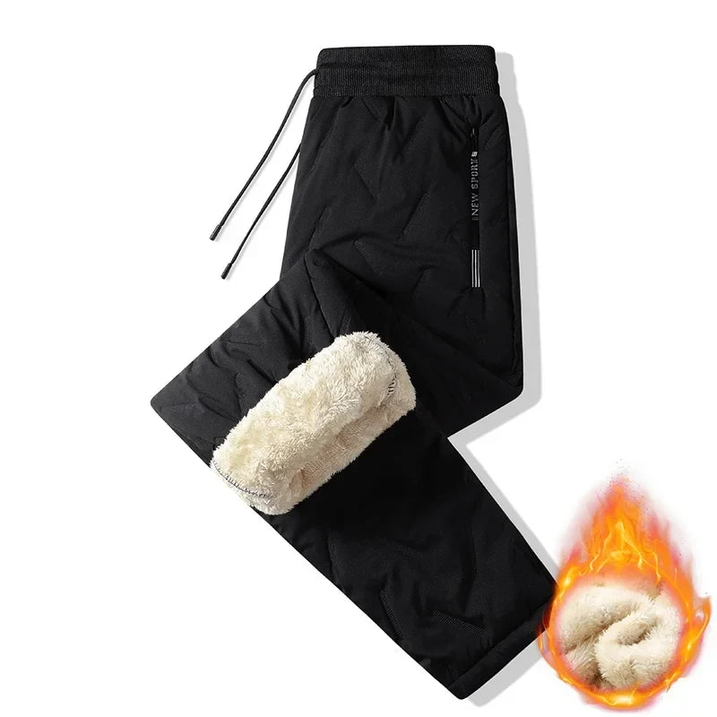 Men's 2 Piece Windproof Jackets Coats Water-Resistant Casual Zipper Hight Weight Tracksuit Athletic Outdoor Warm Thick Coat Set