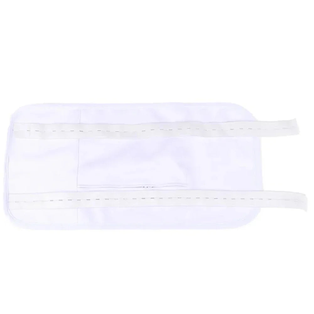 Castor Oil Pack Wrap Reusable Organic Castor Oil Pack Kit with Adjustable Elastic Strap Comfort Neck Waist Castor Oil Pack