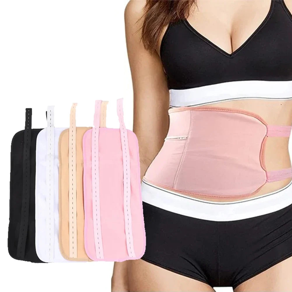 Castor Oil Pack Wrap Reusable Organic Castor Oil Pack Kit with Adjustable Elastic Strap Comfort Neck Waist Castor Oil Pack