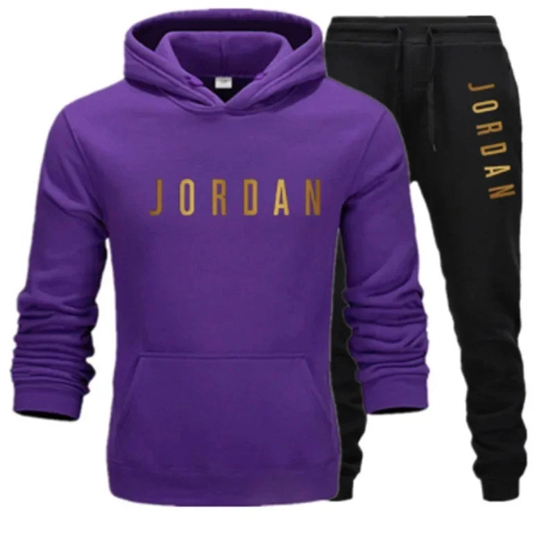 Autumn/Winter Fashion New Hoodie Sportswear Casual Set Long Sleeve Hoodie Men's Loose Daily Outdoor Shopping Clothing