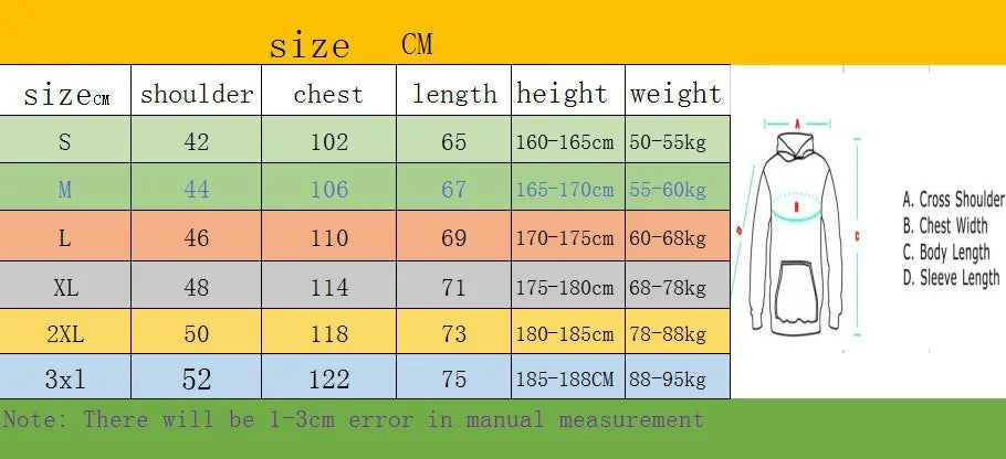 Autumn/Winter Fashion New Hoodie Sportswear Casual Set Long Sleeve Hoodie Men's Loose Daily Outdoor Shopping Clothing