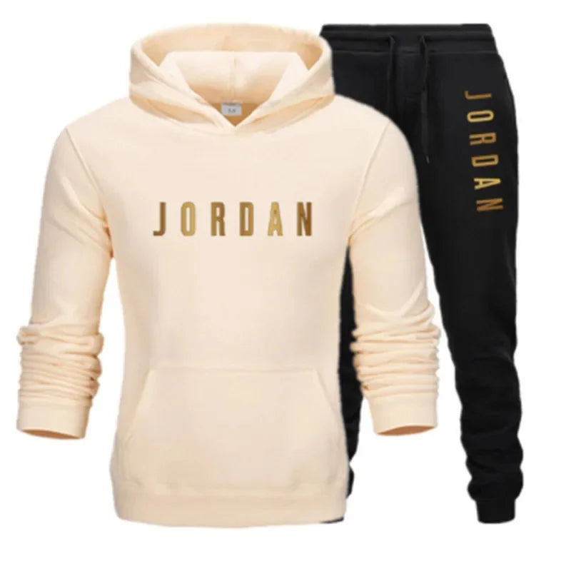 Autumn/Winter Fashion New Hoodie Sportswear Casual Set Long Sleeve Hoodie Men's Loose Daily Outdoor Shopping Clothing