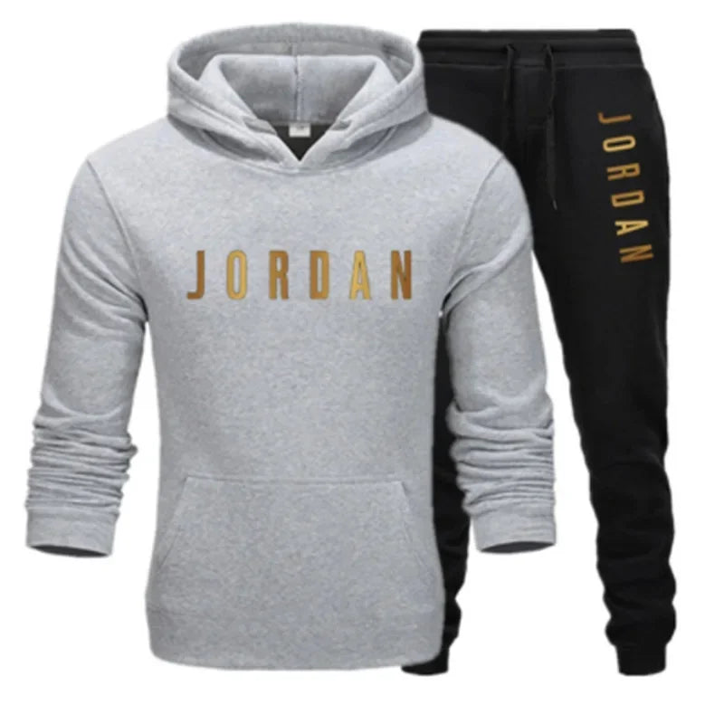 Autumn/Winter Fashion New Hoodie Sportswear Casual Set Long Sleeve Hoodie Men's Loose Daily Outdoor Shopping Clothing