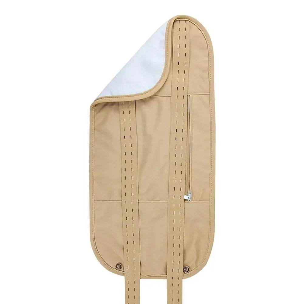 Castor Oil Pack Wrap Reusable Organic Castor Oil Pack Kit with Adjustable Elastic Strap Comfort Neck Waist Castor Oil Pack
