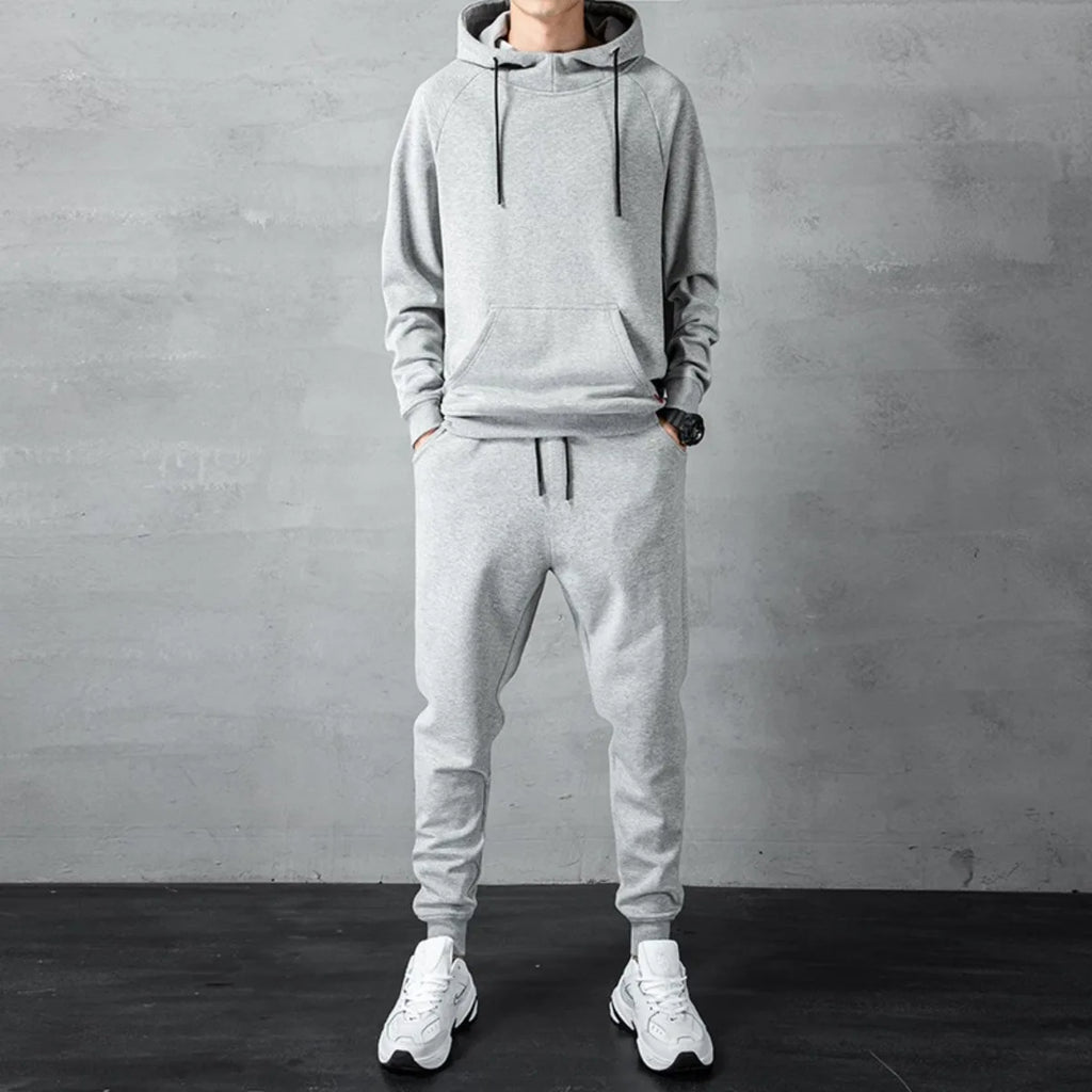Men‘s Two-piece Autumn and Winter Men's Sports Suit Autumn and Winter Suit Sweatpants Sweater Men's Casual Suit Men's